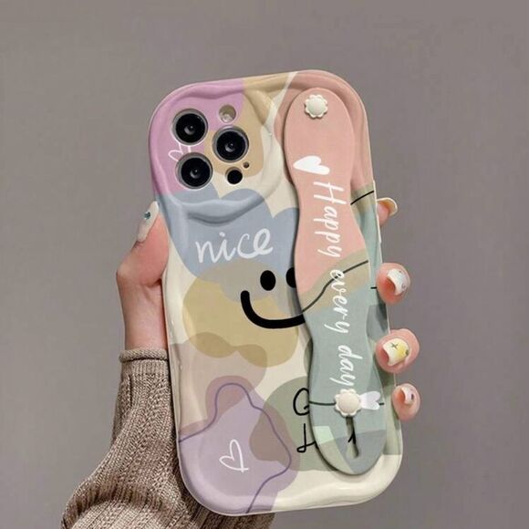 Pastel Happy Day Phone Case for iPhone 15 - Picture 3 of 8